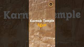 Hieroglyphics showing Amun ra worship at Karnak Temple travel egypt shorts [upl. by Sardse]