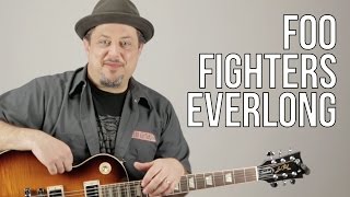 The Foo Fighters  Everlong Guitar Lesson  How to Play on Guitar  Dave Grohl [upl. by Kcirddor274]