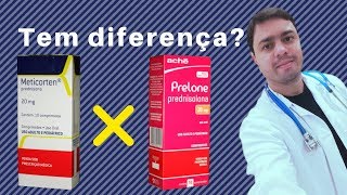 Qual a diferença entre a PREDNISONA e a PREDNISOLONA [upl. by Anilem]