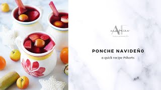 Ponche Navideño Mexican Christmas Punch Shorts [upl. by Sefton]