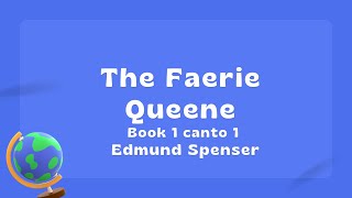 The Faerie Queene Book 1 canto 1 summary Edmund Spenser [upl. by Aizitel244]