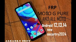 FRP BYPASS MOTO G PURE AND ALL MOTO ANDROID 121314 NEW SECURTY [upl. by Tove244]