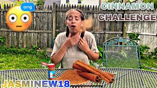 CINNAMON CHALLENGE THAT ALMOST KILLED ME SUBSCRIBER REQUEST [upl. by Alsi]