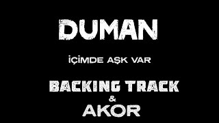 Duman  İçimde Aşk Var Backing Track amp Akor [upl. by Anaela]