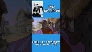 Reused Voice Actors in Old Disney Movies Pat Buttram [upl. by Chemar483]