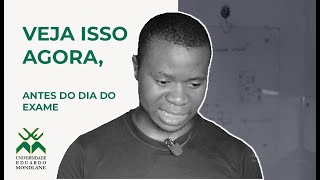 NÃO vai fazer o exame sem ter visto esse vídeo – Dicas práticas para admissão UEM 2021 [upl. by Aisak]