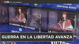 EMPEZÓ la CAMPAÑA GUERRA de AFICHES de LA LIBERTAD AVANZA [upl. by Meela]