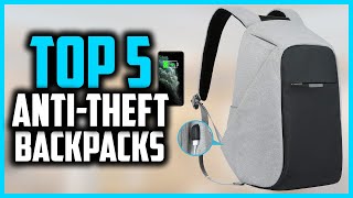 Top 5 Best Anti Theft Backpacks of 2024 [upl. by Jeu]