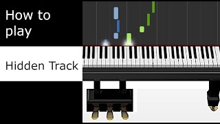 Metal Piano Pennywise  Hidden Track Piano tutorial  Synthesia [upl. by Hyo]