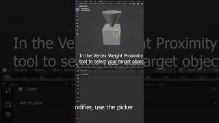 BLENDER WEIGHT PROXIMITY MODIFIER EXPLAINED shorts [upl. by Aridaj303]