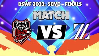 ZETA DIVISION VS CRAZY RACCOON  SEMI  FINALS  BRAWL STARS WORLD FINALS 2023 [upl. by Adierf262]