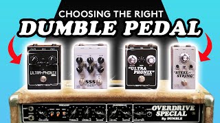 Dumble Pedal Round Up  Which one is right for YOU [upl. by Mezoff]