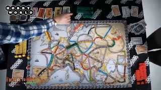 Настольная игра «Ticket to Ride Европа» — обзор [upl. by Gelman]