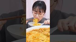 ASMR MUKBANG  Noodles amp Vegetables [upl. by Housum618]