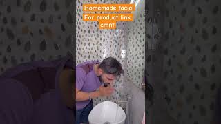 Facial at home just 50rsskincarefacialforglowingskinskincareroutineskincaretipsviralshort [upl. by Lowenstein]