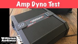 SounDigital SD 30001D EVO II Amp Dyno Test [upl. by Iney]