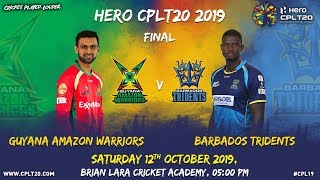 CPL 2019 FINAL Highlights  GAWvBT  CPL19 [upl. by Hollington]