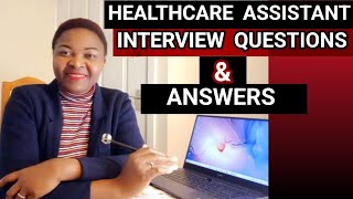 Frequently Asked Healthcare Assistant Interview Questions and Answers [upl. by Leuqer]