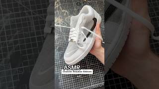 Paire de chaussures personnalisés par mattbcustoms youtubeshorts asmr [upl. by Anniala]