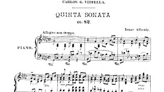 Isaac Albéniz Sonata nº 5 Op 82 1887 [upl. by Rufina]