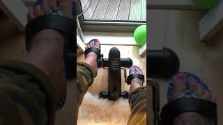 Review of Mini Exercise Bike for Under Desk [upl. by Kacy]