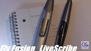 Comparison LiveScribe vs Fly Fusion Pentop Computer [upl. by Glaab]