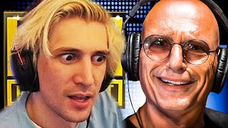 How 1 Terrible Podcast Exposed Howie Mandel  xQc Reacts [upl. by Ramed]