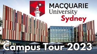 Macquarie University Sydney campus tour Australia university [upl. by Fachanan]