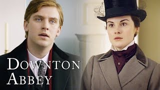 Matthew Meets Mary For The First Time  Downton Abbey [upl. by Aisor]