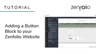 Adding a Button Block to your Zenfolio Website [upl. by Leopold689]