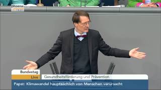 Bundestag Gesundheitsförderung und Prävention am 18062015 [upl. by Saum]