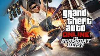 VIN DIESEL STUNT SHOW  GTA 5 Doomsday Heist Gameplay Part 6 [upl. by Ylicec]