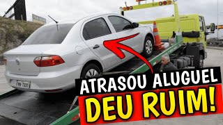 ATRASOU PAGAMENTO💥LOCADORA BLOQUEANDO E GUINCHANDO VEÍCULOS NO MEIO DA RUA [upl. by Wasson260]