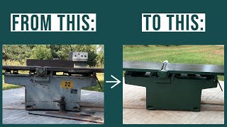 Old Jointer Restoration [upl. by Schroth]