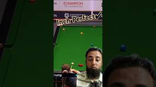 Inch Perfect Shot  Snooker 2024 snooker juddtrump shorts [upl. by Assillam]