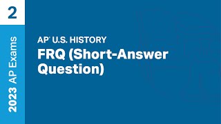 2  FRQ SAQ  Practice Sessions  AP US History [upl. by Ziladnerb841]