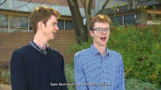 Charles Sturt University engineering scholarship recipients Sam and Toby Wilson Orange [upl. by Stepha]