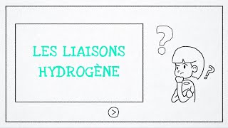 Les liaisons hydrogène [upl. by Shah]