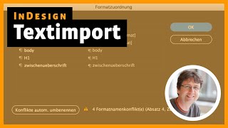 InDesign Tutorial Wordimport vorbereiten [upl. by Adnarrim]