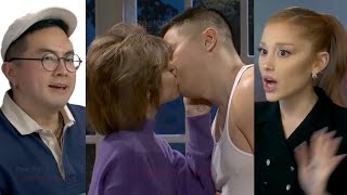 Bowen Yang Apologizes To Ariana Grande For SNL Kiss [upl. by Montana599]