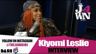 Kiyomi Leslie Talks Growing Up Hip Hip Atlanta Dating Upbringing New Music and More [upl. by Aurlie]