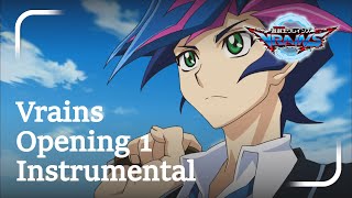 YuGiOh VRAINS  Opening  With The Wind オリジナル・カラオケ  instrumental version [upl. by Kerwinn]