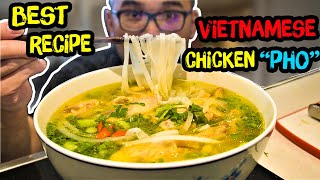 BEST VIETNAMESE PHO RECIPE Chicken Recipe [upl. by Hna]