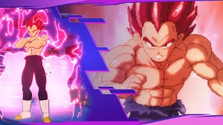 Super Saiyan God Evolution Vegeta From Hyourinjutsus WhatIf 14 Sparking Zero Mods [upl. by Khajeh]