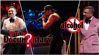 YoYoHoneySingh in IIFA  Netflix documentary  Alcohol [upl. by Ellerehs]