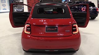 2023 Fiat 500 Red Edition Cabrio Electric  Italian Classic Reimagined [upl. by Silado115]