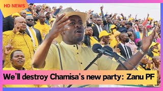 We’ll destroy Chamisas new party Zanu PF [upl. by Dleifniw266]