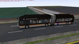 OMSI 2 Gameplay Cayuga 07 Line 2 To Cayuga City Via Union W New Flyer XN60 [upl. by Cailean193]