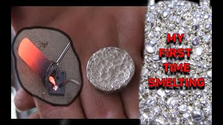 My First Time Smelting Silver [upl. by Summons331]