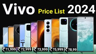 Vivo All New amp Best Mobiles Price List 2024 [upl. by Iadam396]